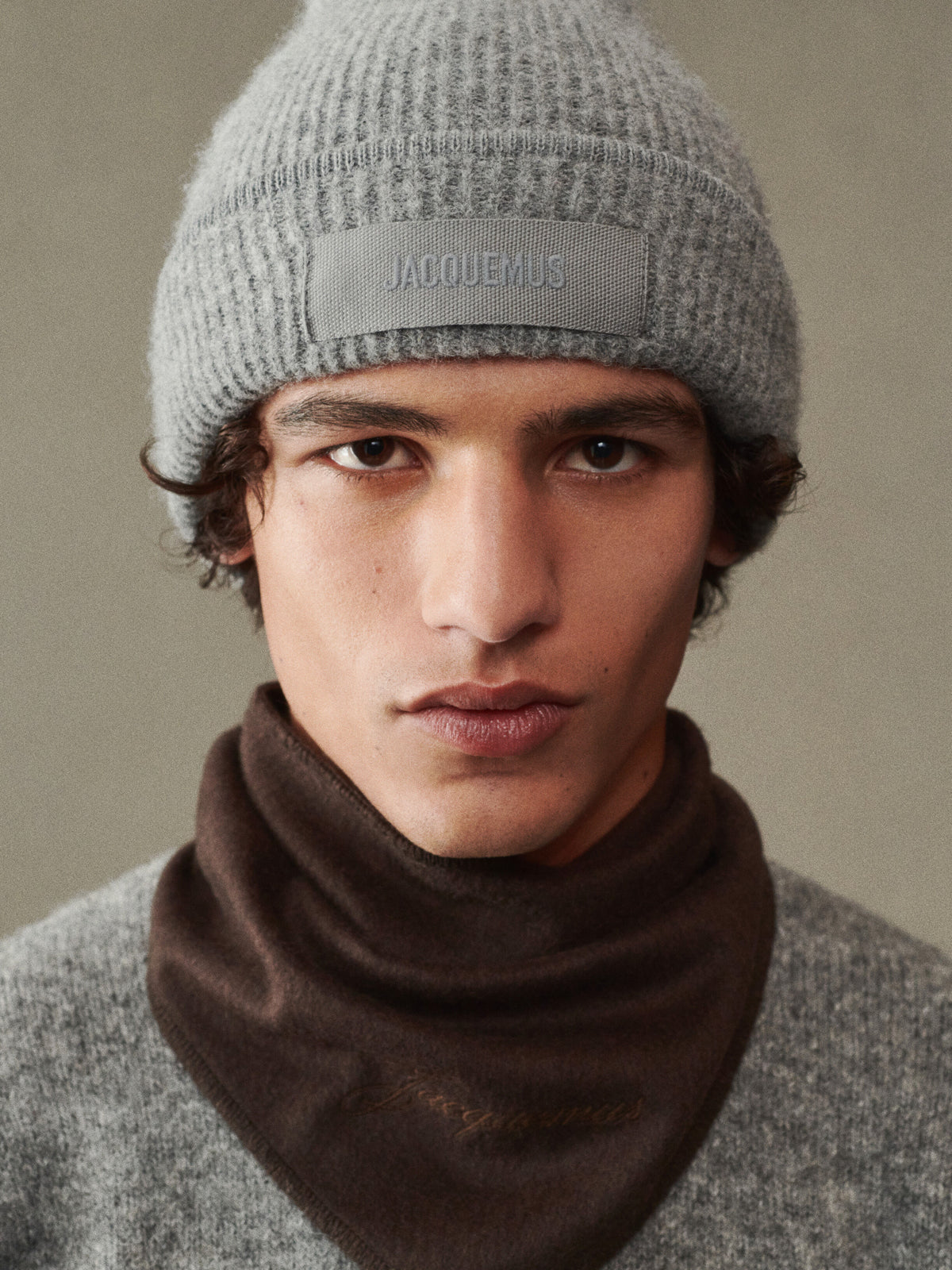 Le bonnet Gros Grain Gris