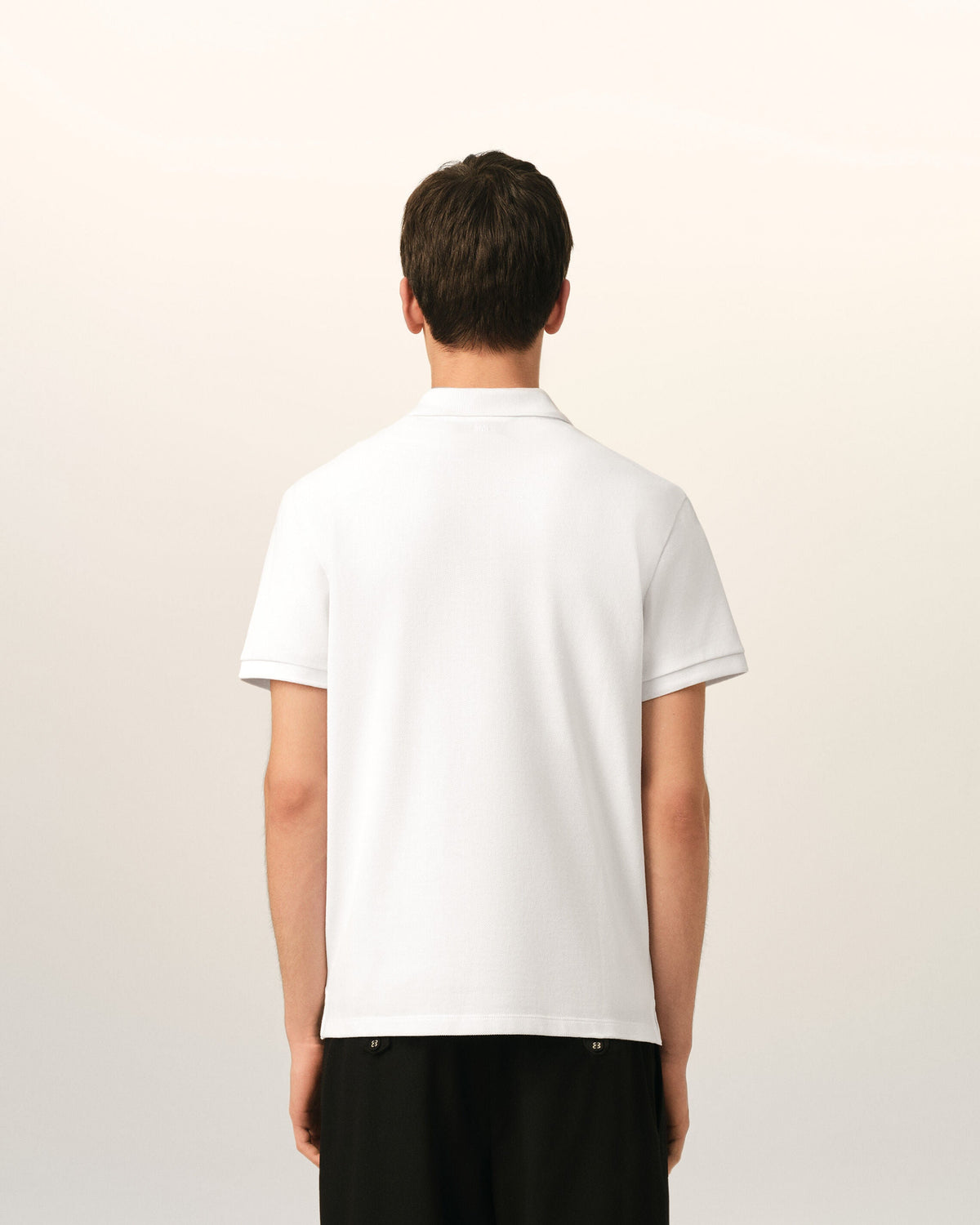 Polo Ami de Coeur en coton Blanc