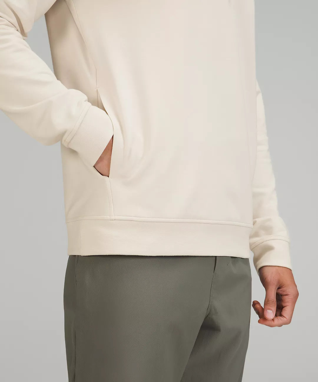 Lululemon City Sweat Pullover Hoodie — White Opal