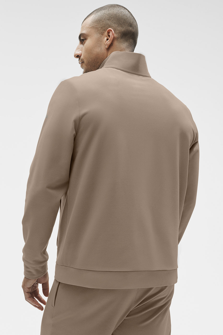 Veste Conquer Max Mock Neck Full Zip Gravel