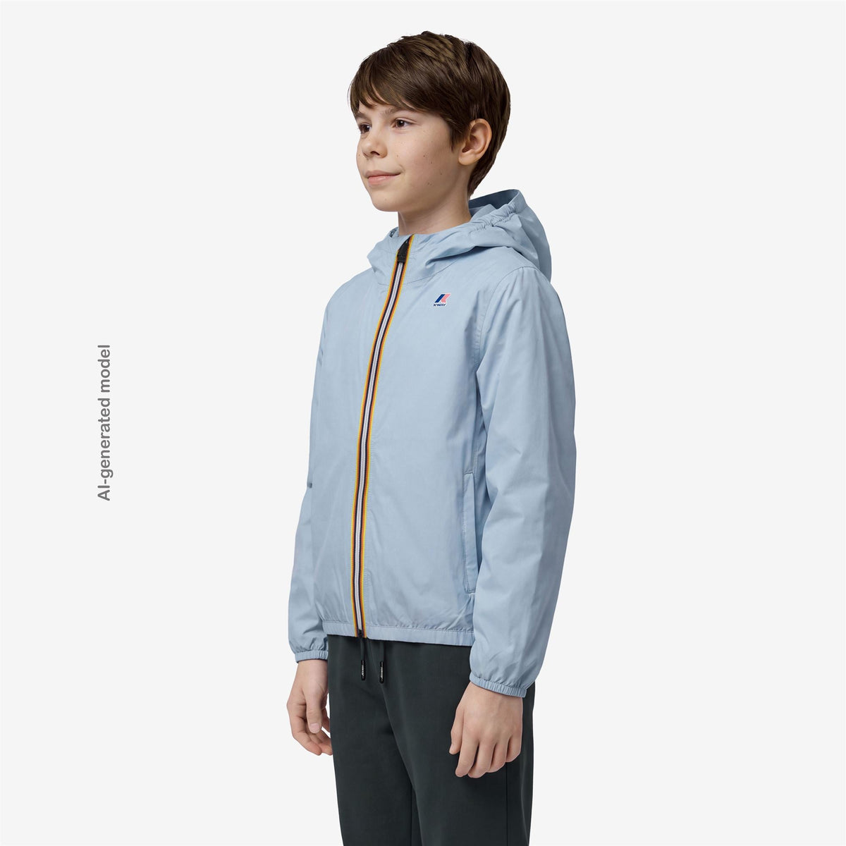 K-WAY ENFANT - P. LE VRAI 4.0 CLAUDE Blue Sub