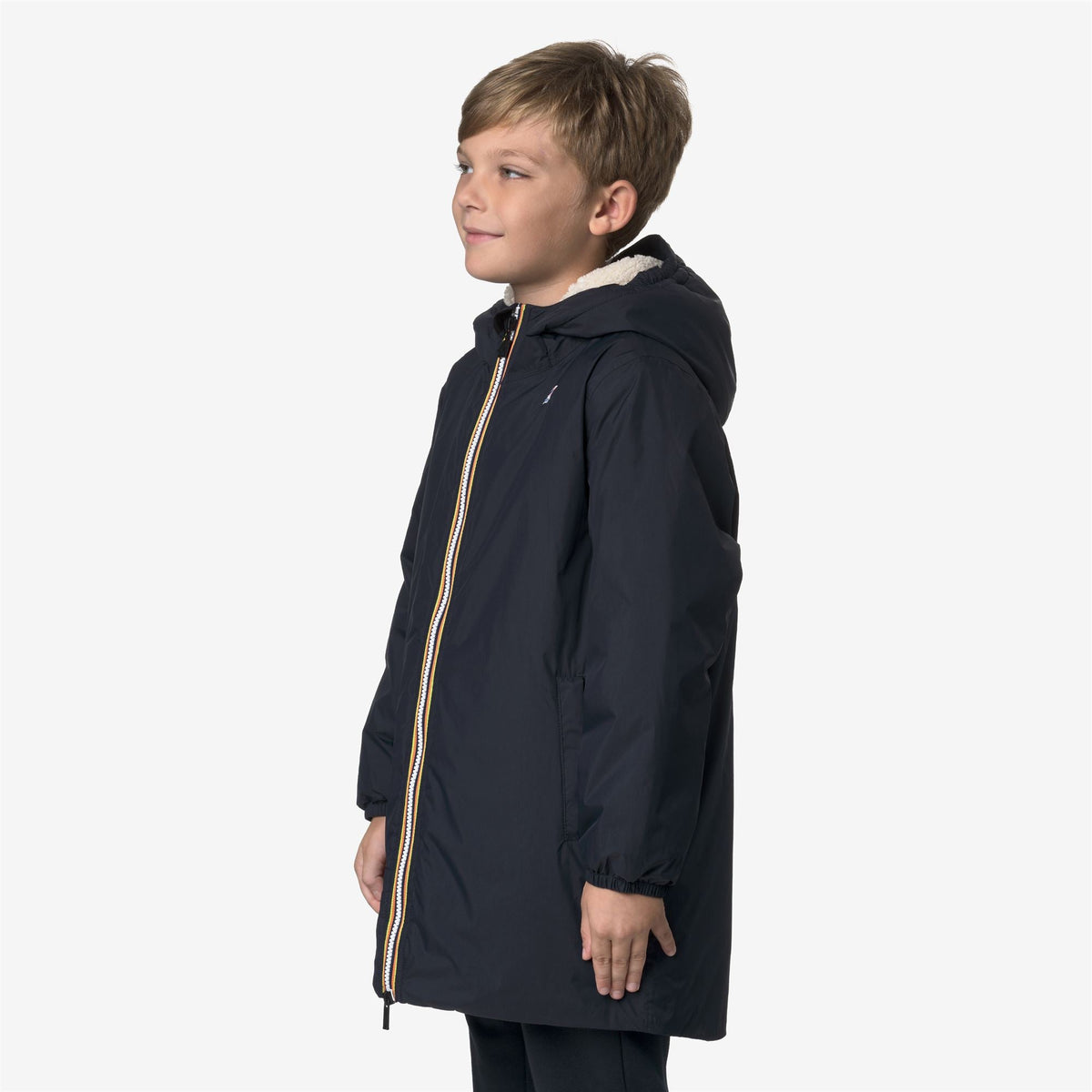 K-WAY ENFANT - P. LE VRAI 4.0 EIFFEL ORSETTO Blue Depth