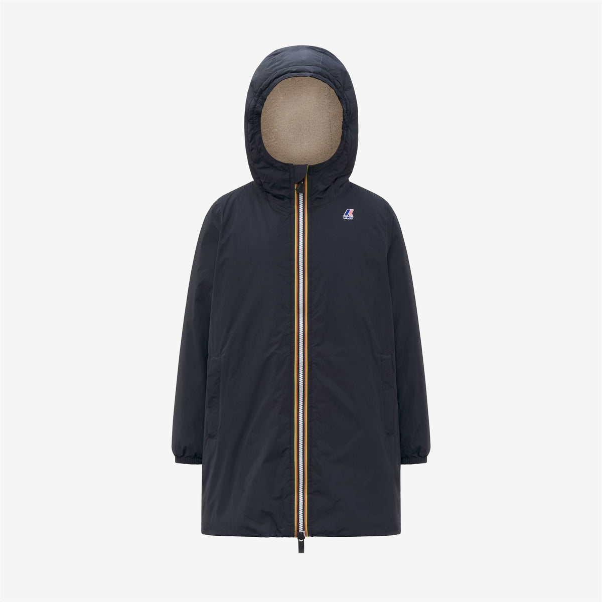 K-WAY ENFANT - P. LE VRAI 4.0 EIFFEL ORSETTO Blue Depth