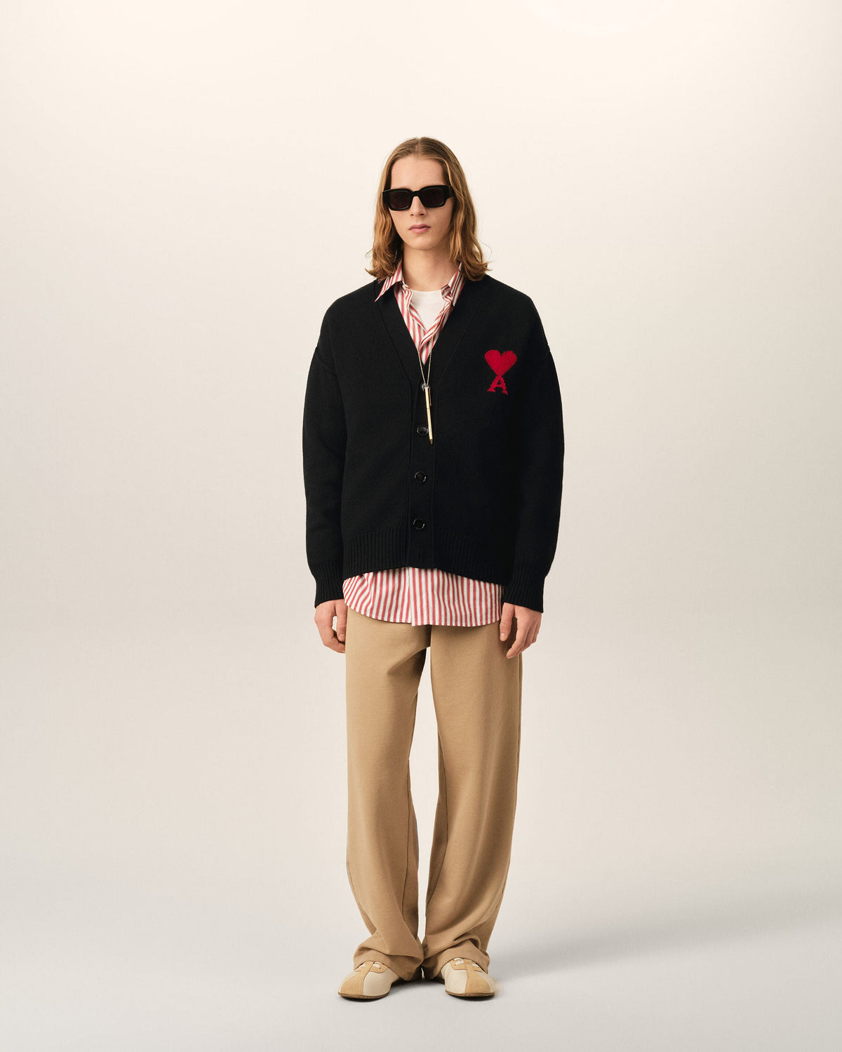Cardigan Ami de Coeur en laine Noir