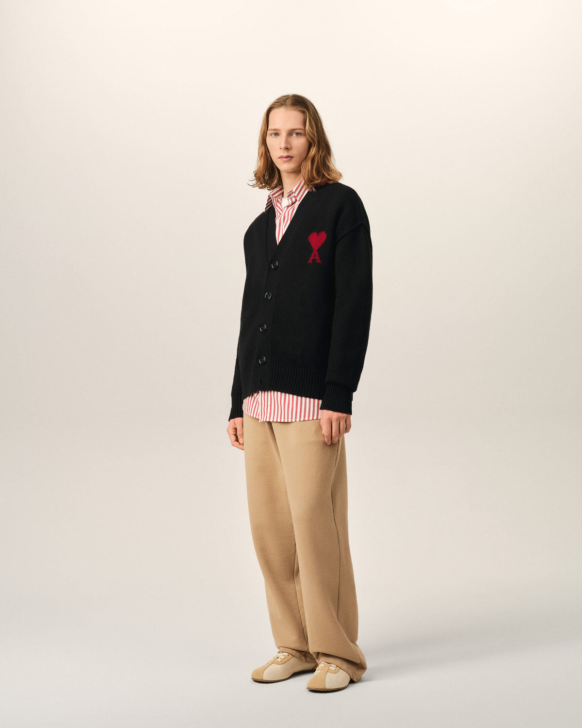 Cardigan Ami de Coeur en laine Noir