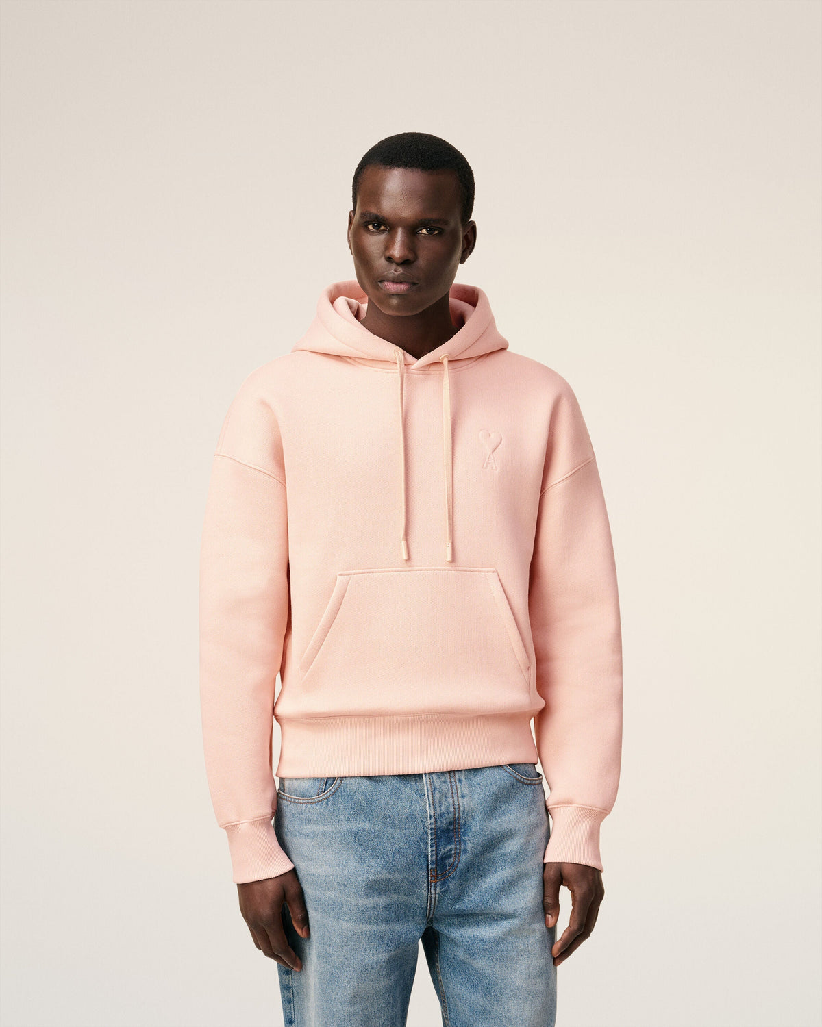 Hoodie Rose Ami De Coeur En Coton