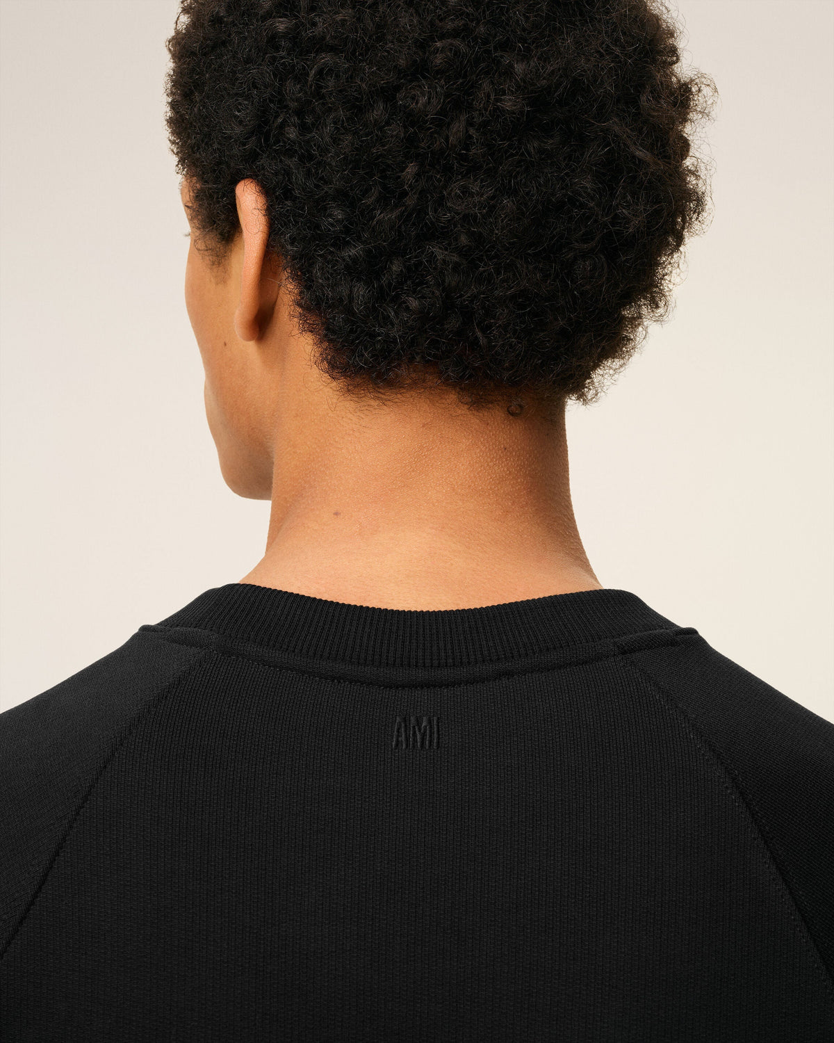 Sweatshirt Noir Ami de Coeur En Coton
