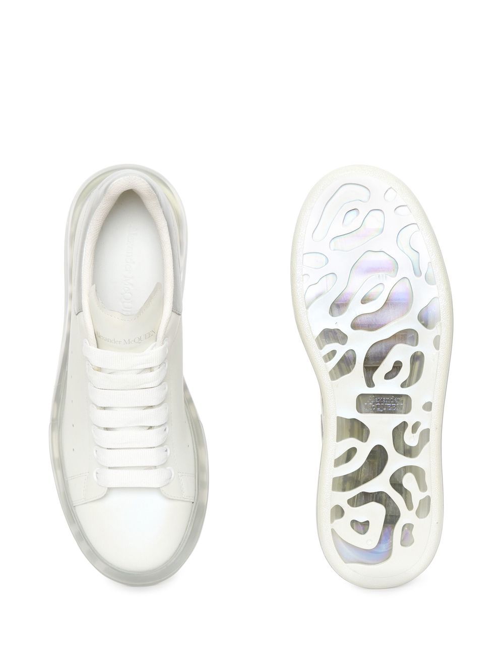 Alexander McQueen - Baskets Oversize Irisé