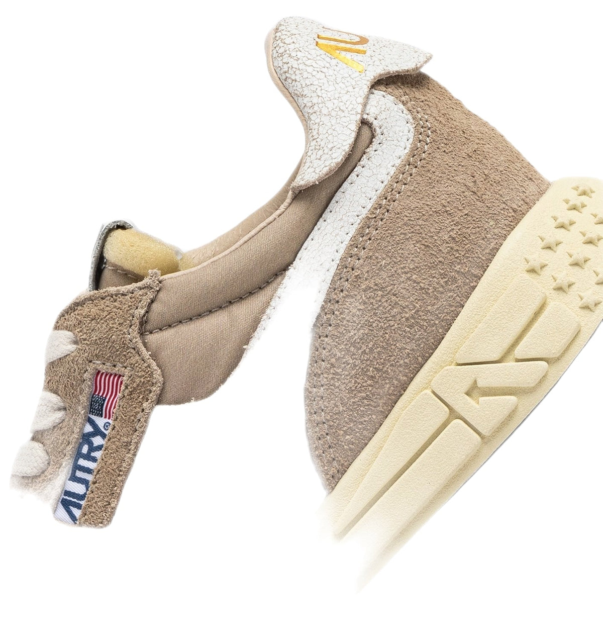 Autry - Basket Reelwind Pepper et Blanc