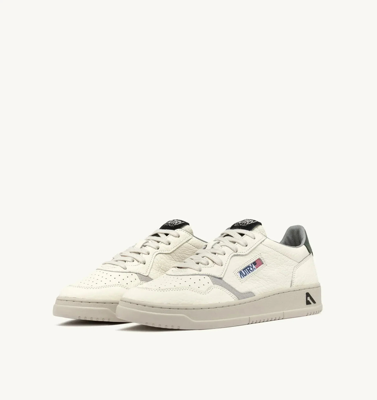 AUTRY - Baskets medalist low en cuir mountain et loft
