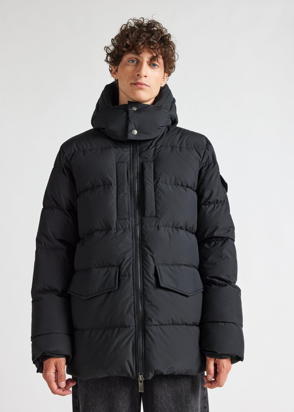 Doudoune à capuche homme Pyrenex Sterling Black