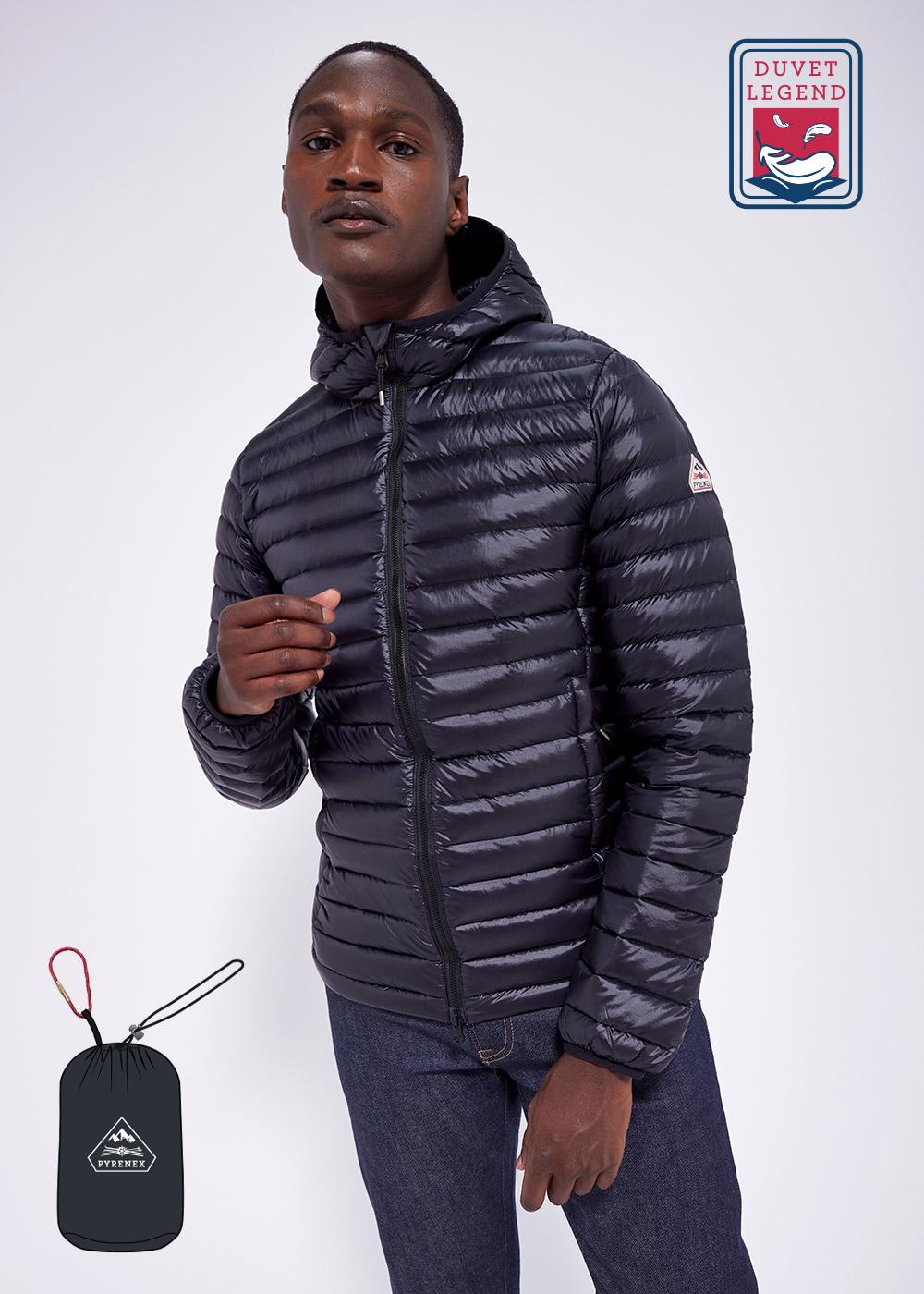Doudoune technique Bruce Hooded Black