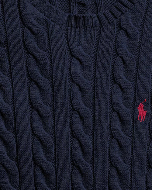 Pull en coton torsadé