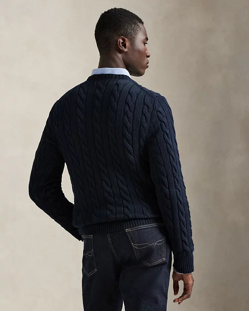 Pull en coton torsadé