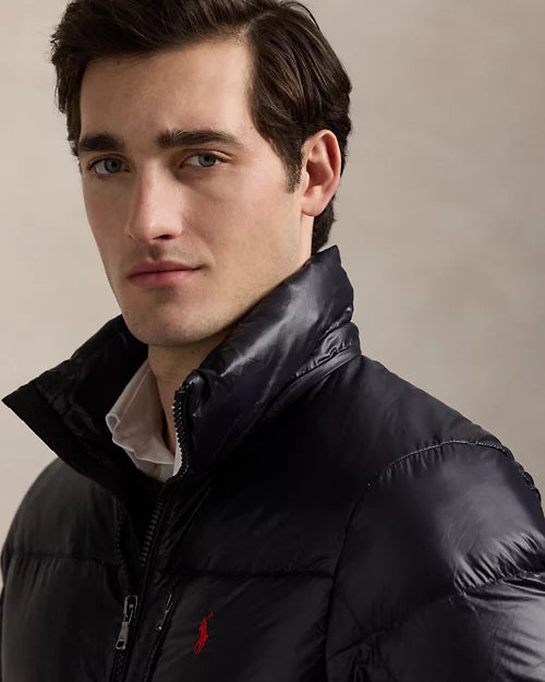 La doudoune brillante Gorham — Noir Polo brillant