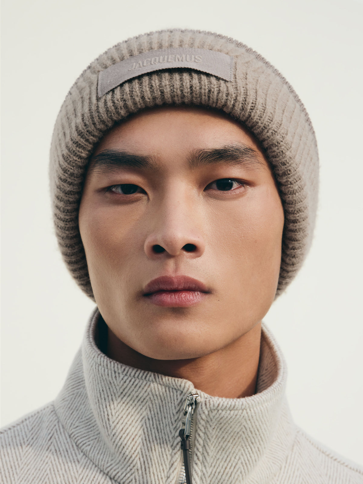 Le bonnet Gros Grain Beige