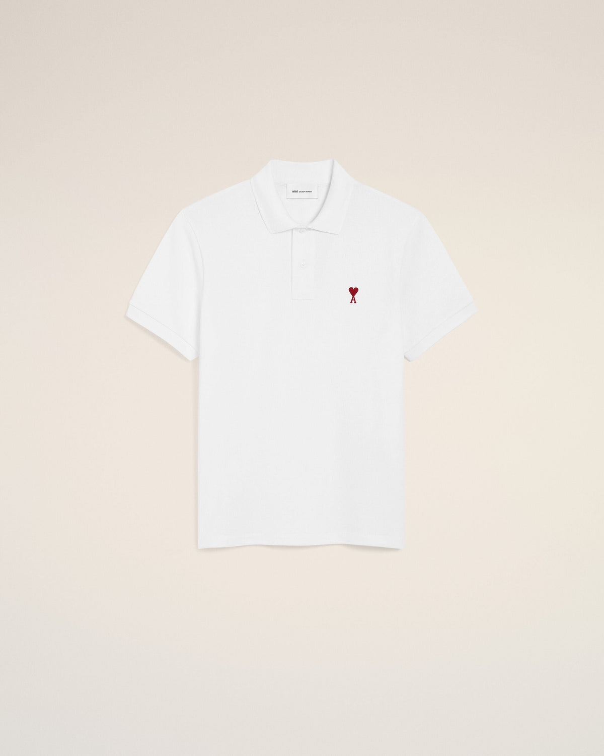Polo Ami de Coeur en coton Blanc
