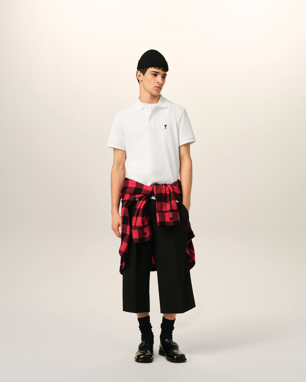 Polo Ami de Coeur en coton Blanc