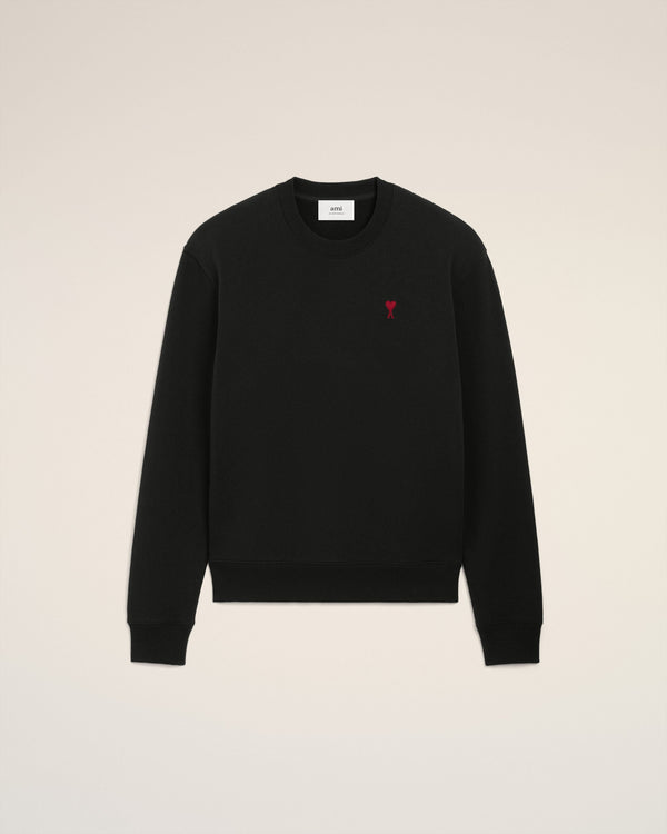 Sweatshirt Noir Ami de Coeur En Coton