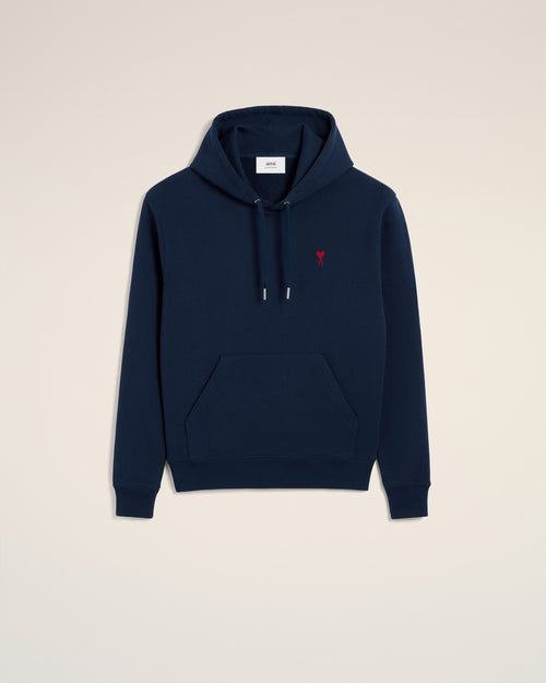 Hoodie Gris Ami de Coeur En Coton — GRIS CENDRE CHINE
