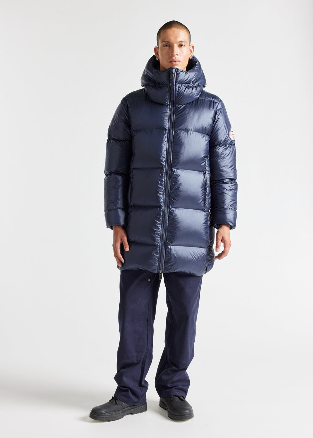 Men's Pyrenex Anton long down jacket black