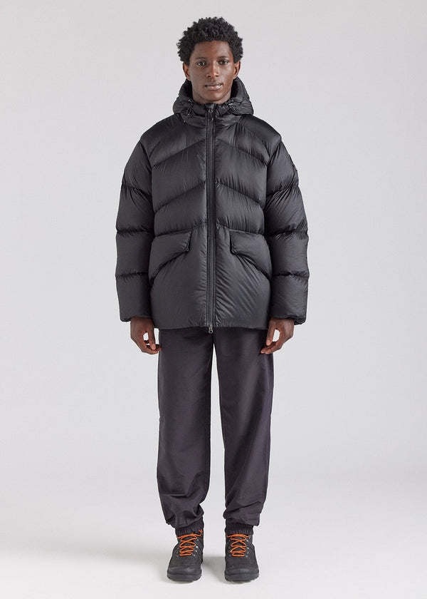 Doudoune technique à capuche pour homme Pyrenex Stellar noire