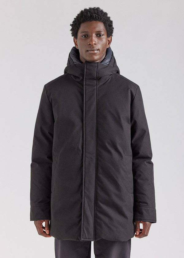Manteau parka homme Pyrenex Balme Noire — BLACK