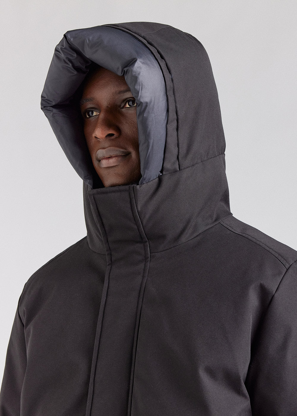 Manteau parka homme Pyrenex Balme Noire — BLACK