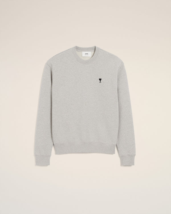 Sweatshirt Gris Ami De Coeur En Coton