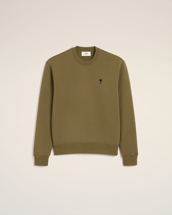 Sweatshirt Vert Ami De Coeur En Coton