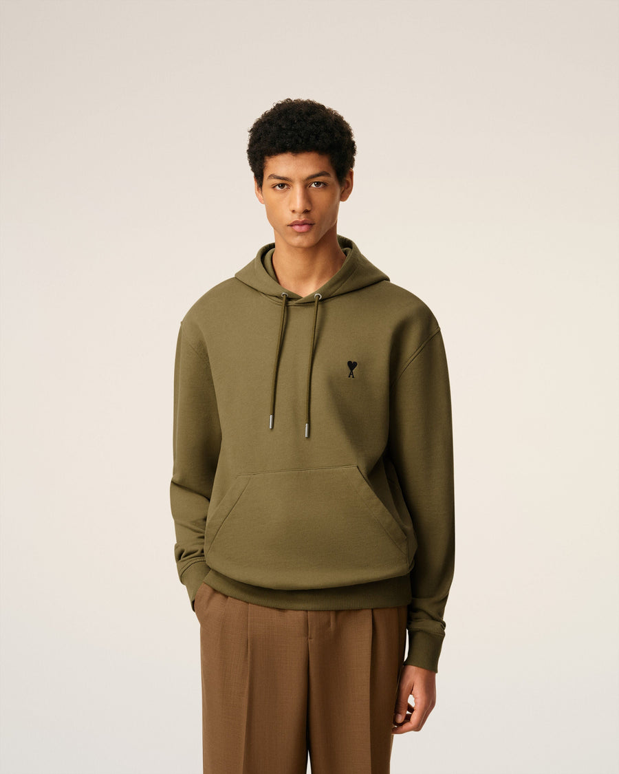 Hoodie Vert Ami De Coeur En Coton