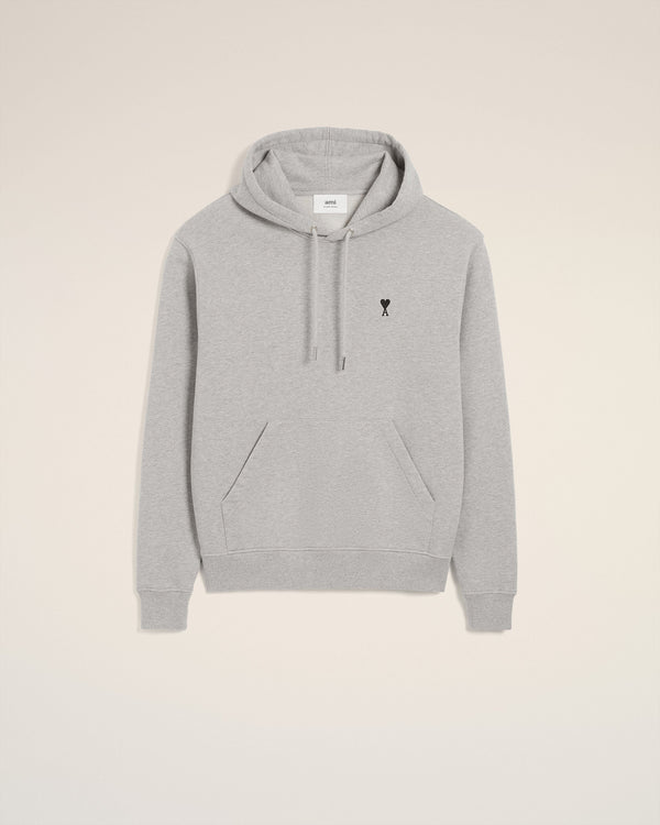 Hoodie Gris Ami De Coeur En Coton — GRIS CENDRE CHINE