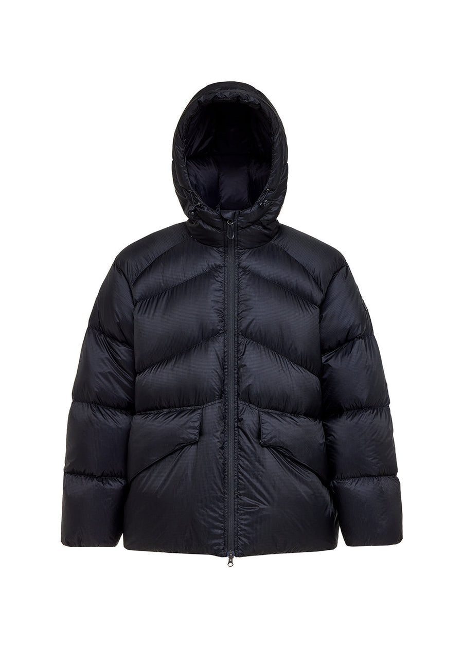 Doudoune technique à capuche pour homme Pyrenex Stellar noire