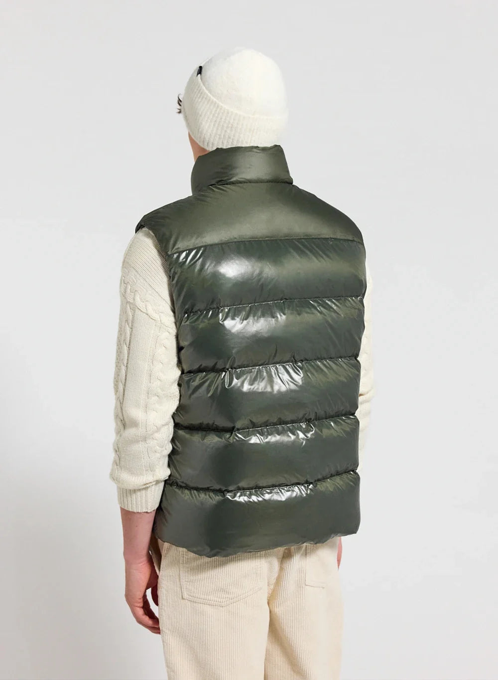 Doudoune sans manches Pyrenex John DEEP KHAKI