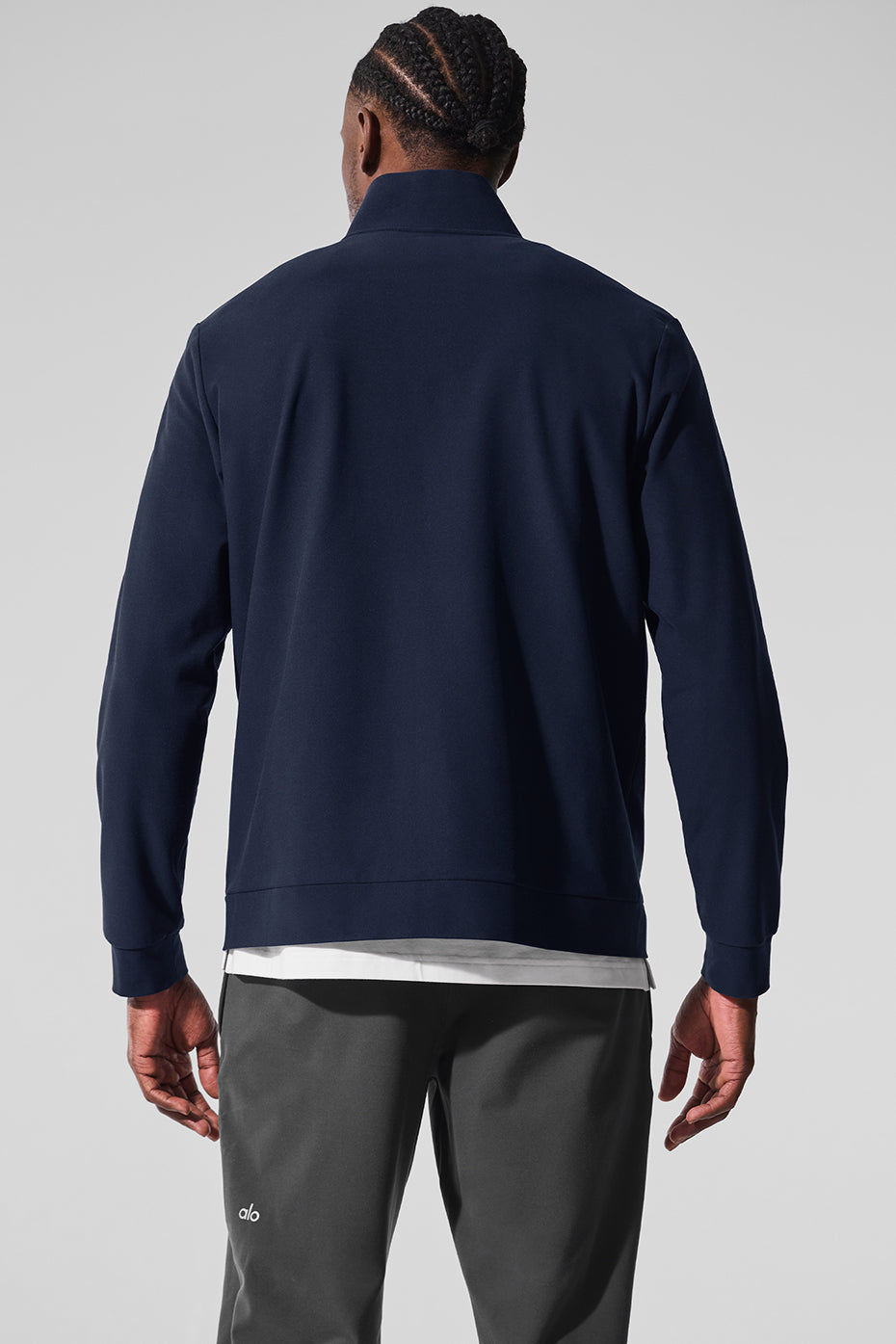 Veste Conquer Max Mock Neck Full Zip Navy
