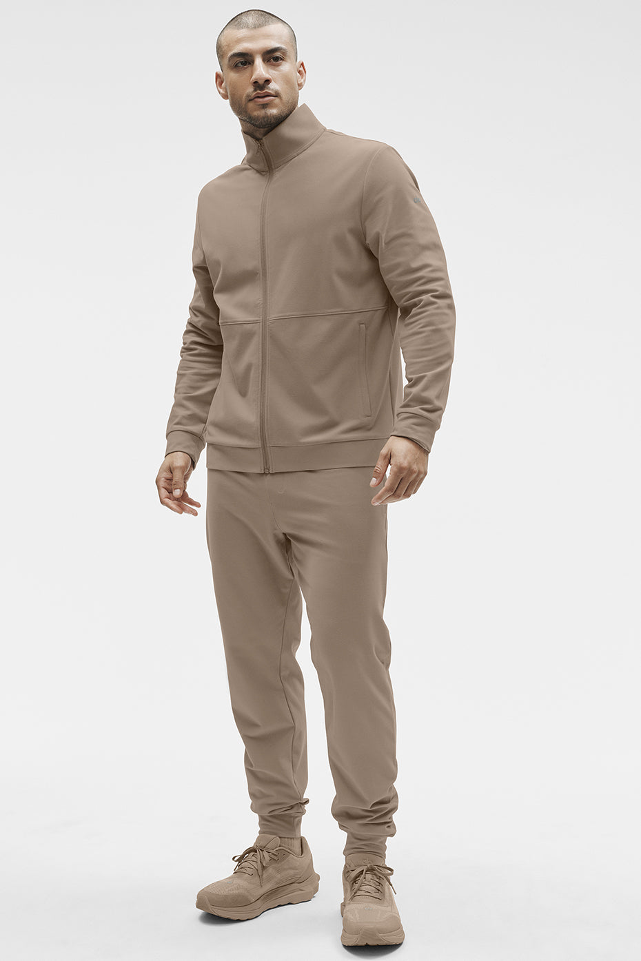 Veste Conquer Max Mock Neck Full Zip Gravel