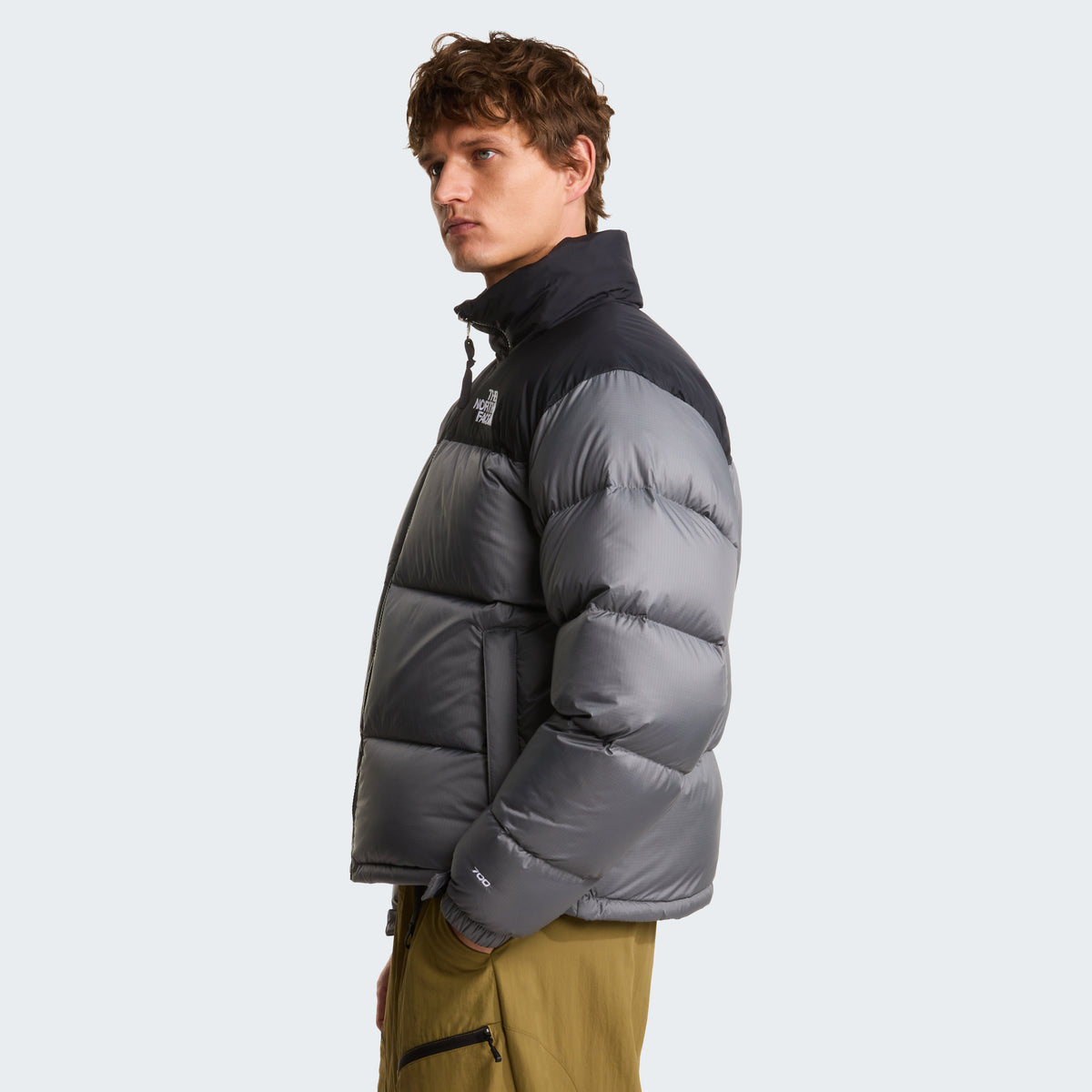 The North Face 1996 Retro Nuptse Smoked Pearl-TNF Black