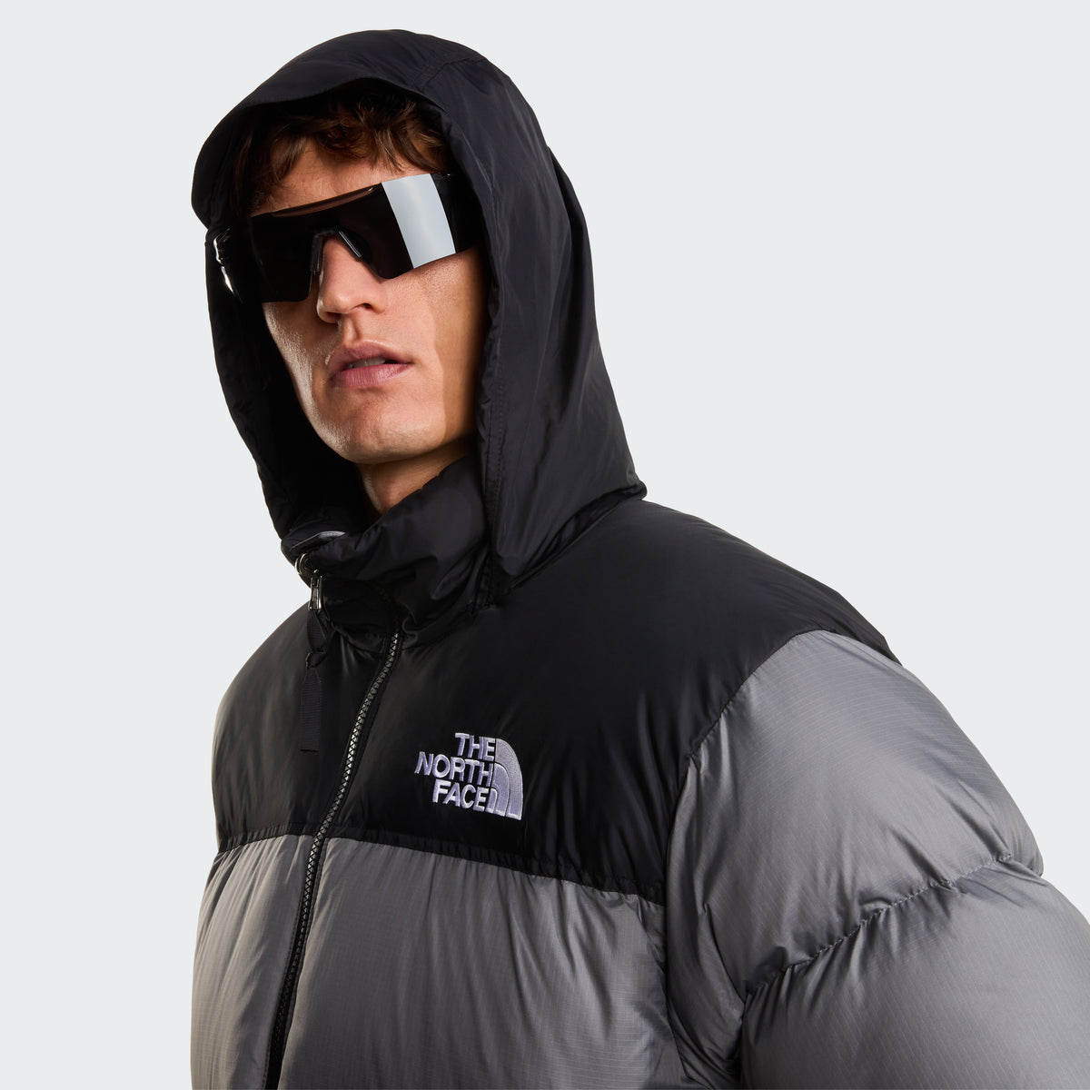 The North Face 1996 Retro Nuptse Smoked Pearl-TNF Black