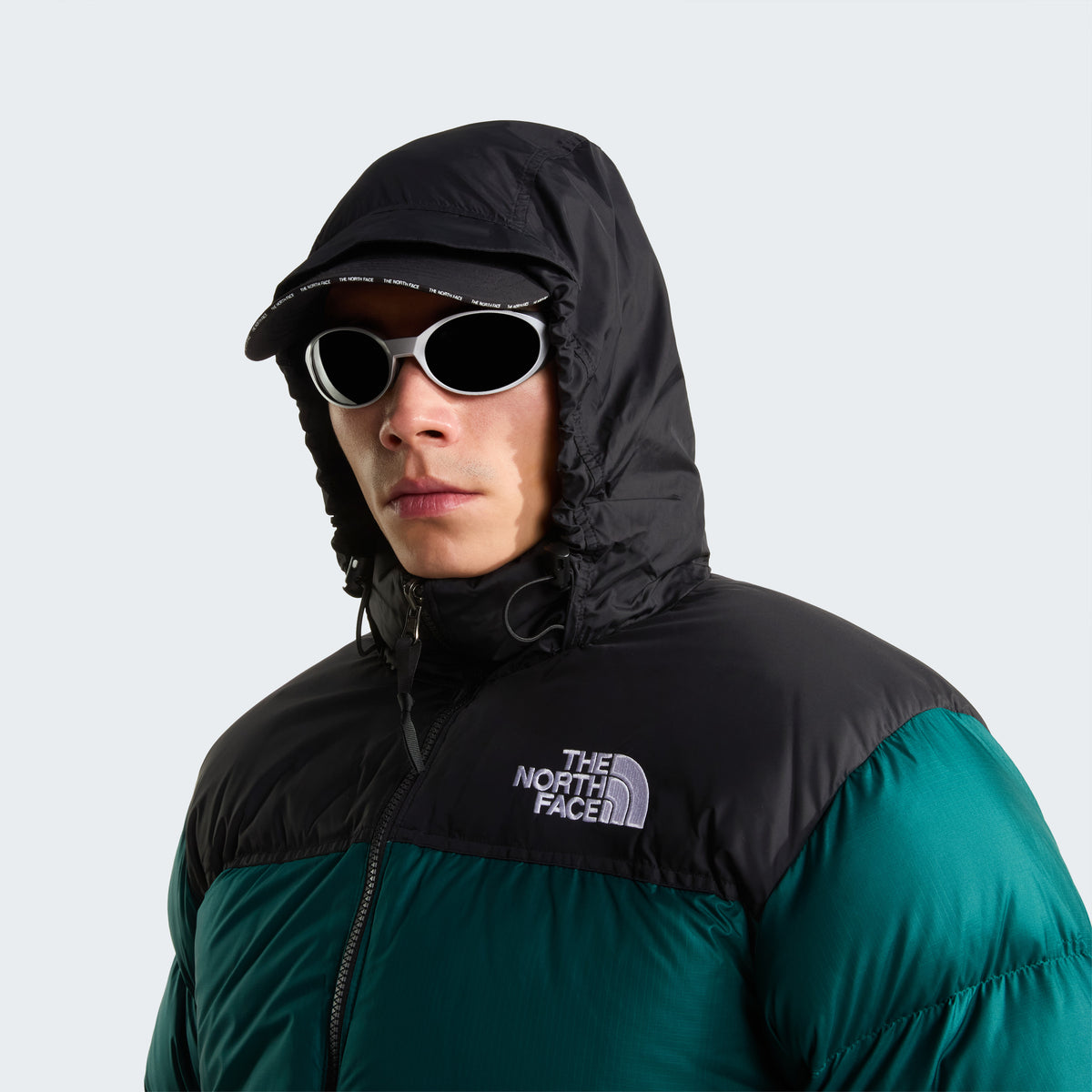 The North Face 1996 Retro Nuptse Pacific Teal-TNF Black