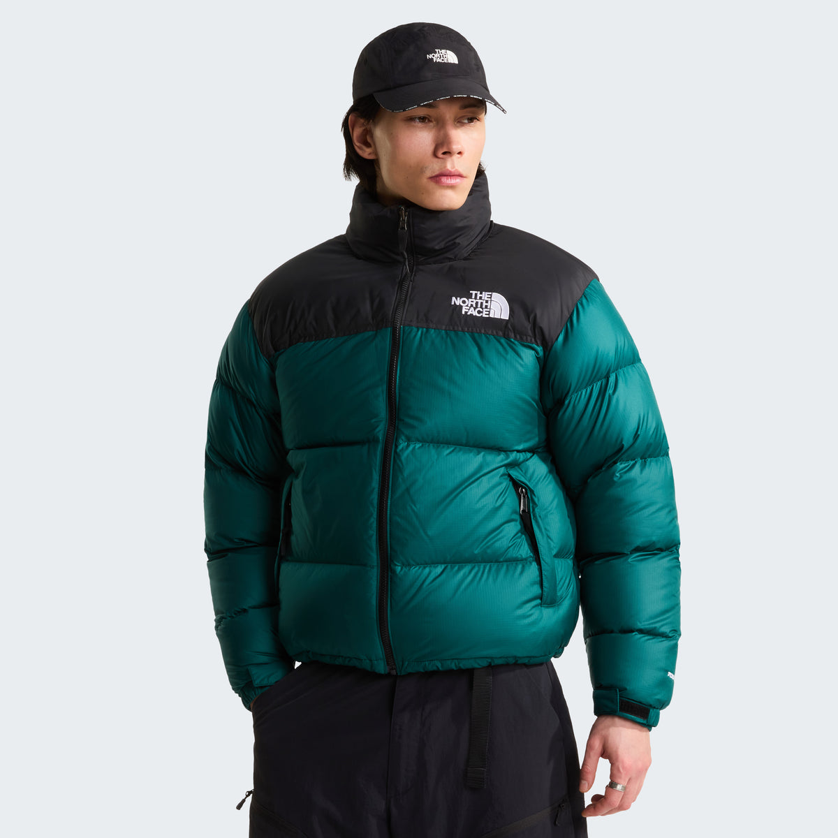 The North Face 1996 Retro Nuptse Pacific Teal-TNF Black