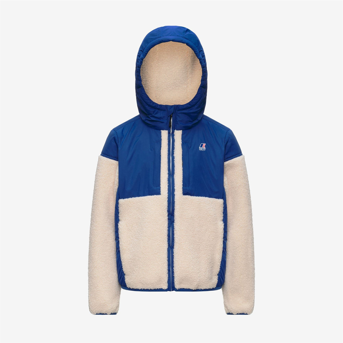 K-WAY ENFANT - P. SAMSON 4.0 ORSETTO Blue Royal Marine / White Tofu