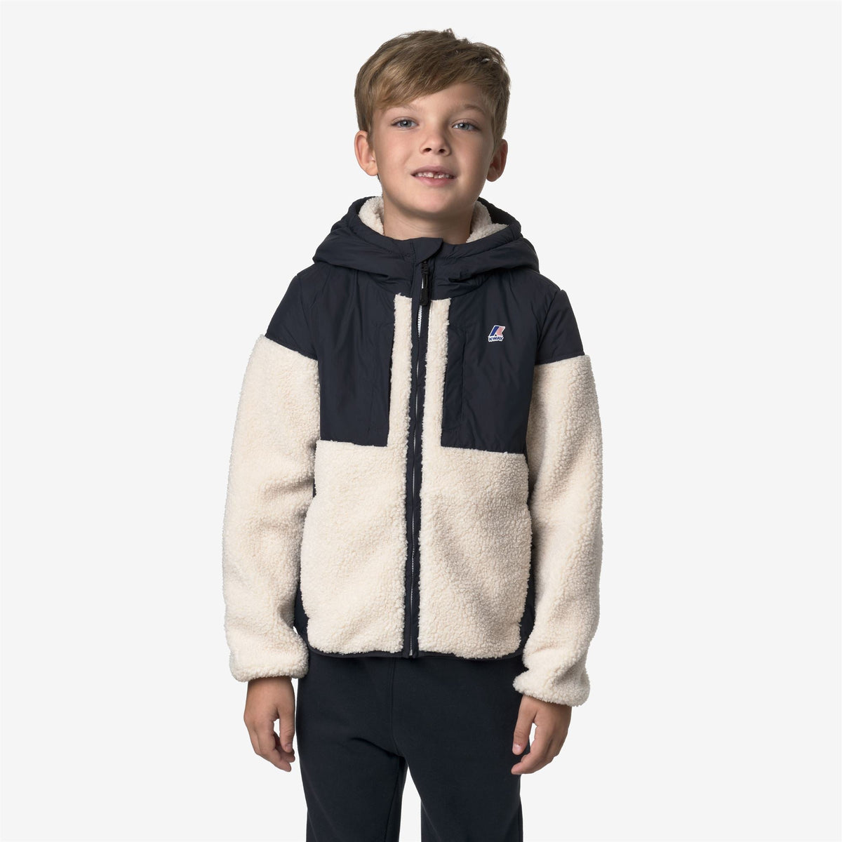 K-WAY ENFANT - P. SAMSON 4.0 ORSETTO Blue Depth / Ecru