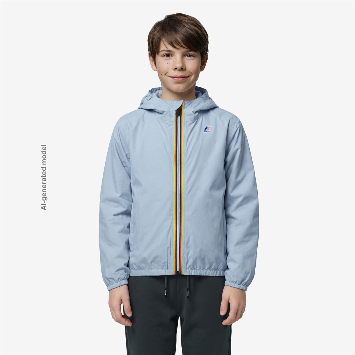 K-WAY ENFANT - P. LE VRAI 4.0 CLAUDE Blue Sub