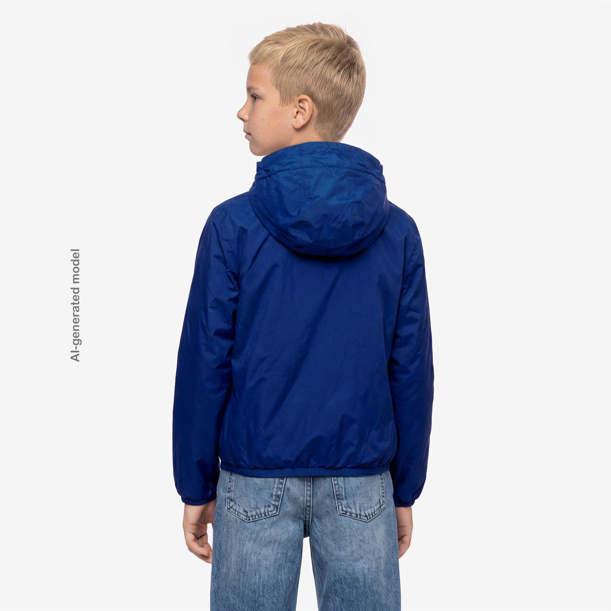 K-WAY ENFANT - P. LE VRAI 4.0 CLAUDE WARM Blue Royal Marine