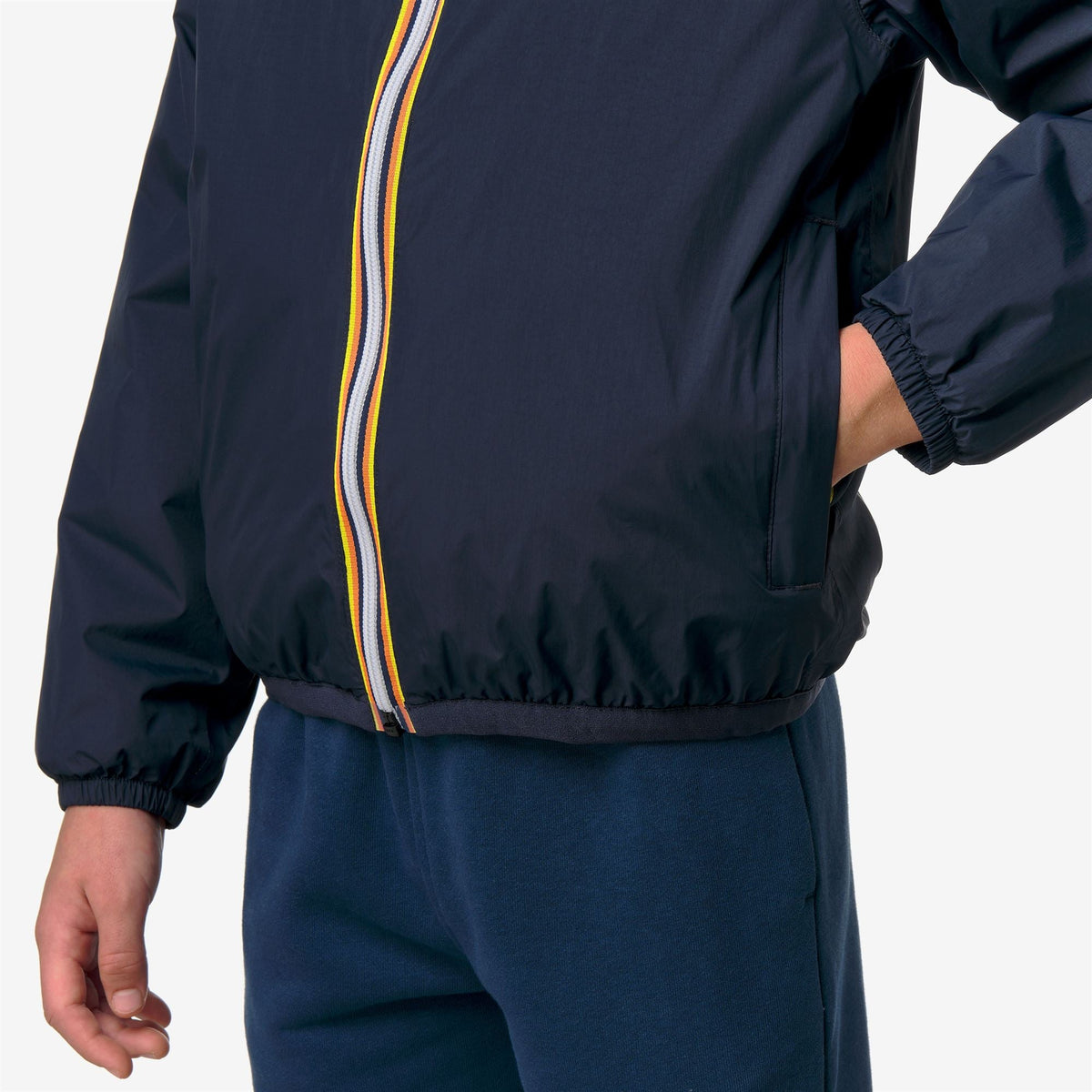 K-WAY ENFANT - P. LE VRAI 4.0 CLAUDE WARM Blue Depth
