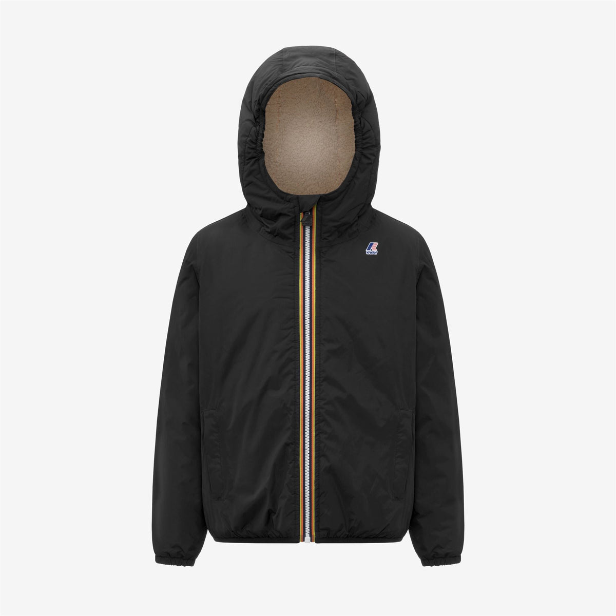 K-WAY ENFANT - P. LE VRAI 4.0 CLAUDE ORSETTO Black Pure