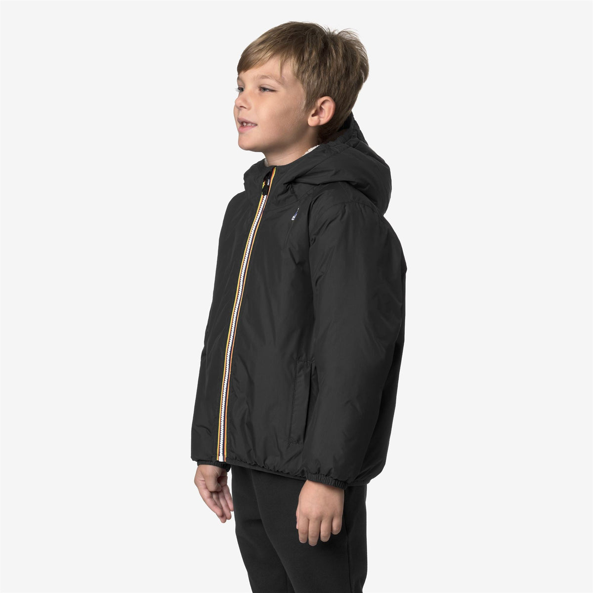 K-WAY ENFANT - P. LE VRAI 4.0 CLAUDE ORSETTO Black Pure
