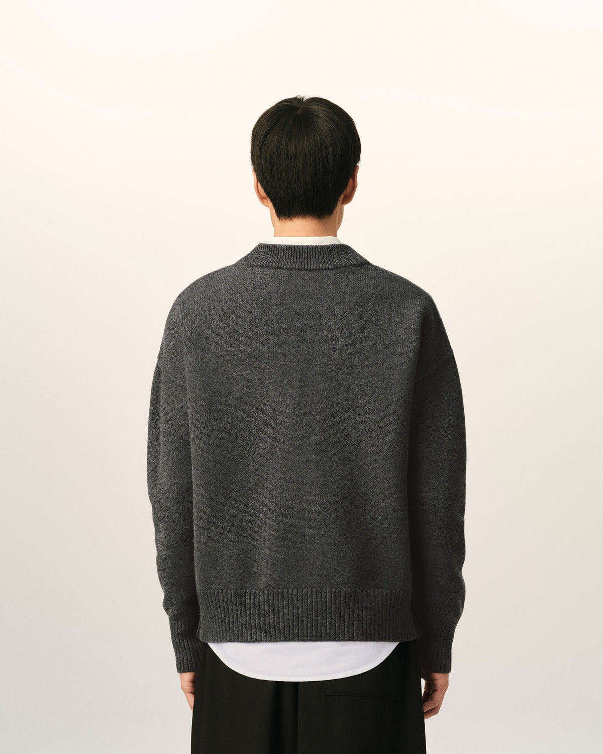 Cardigan Ami de Coeur en laine Gris