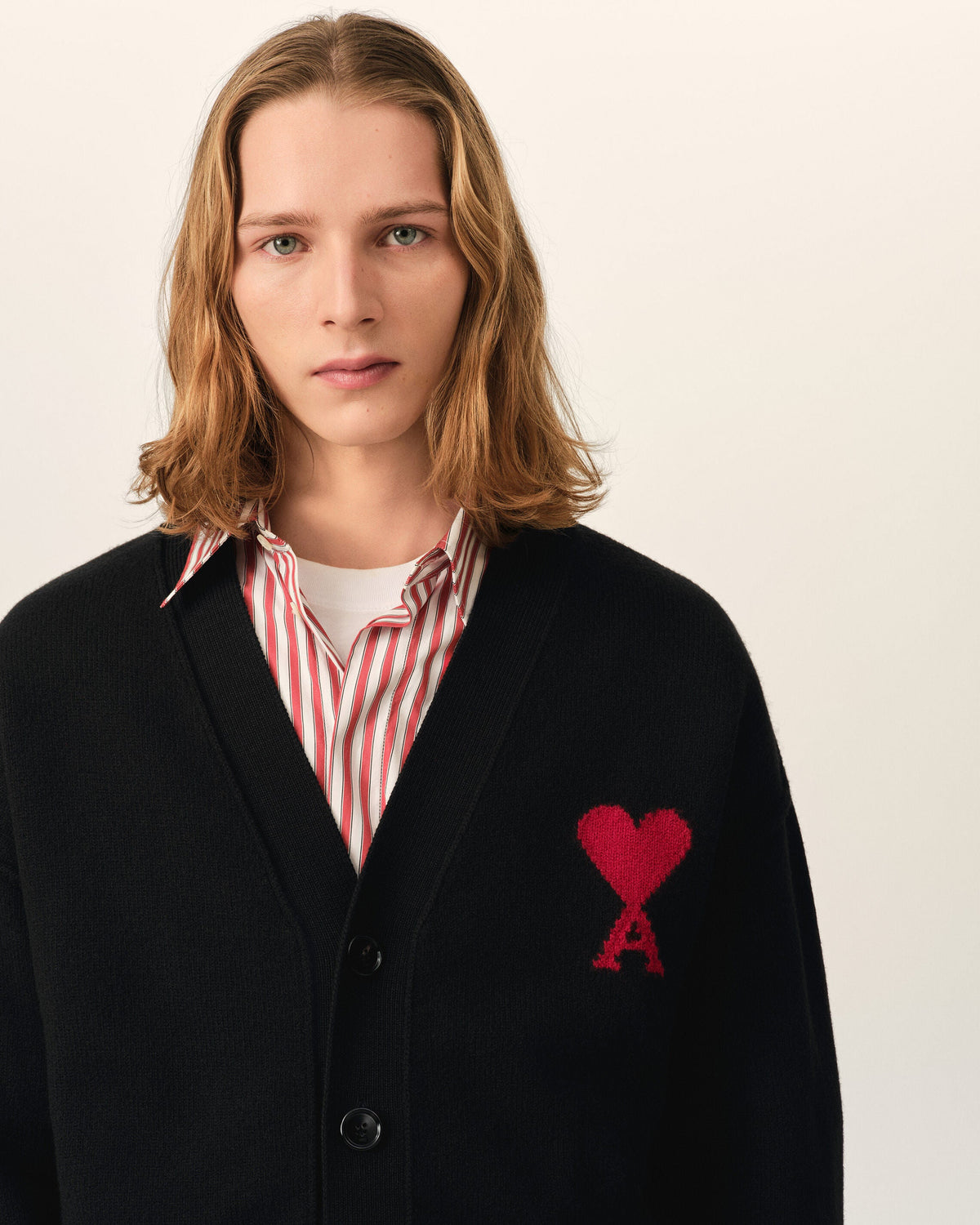 Cardigan Ami de Coeur en laine Noir