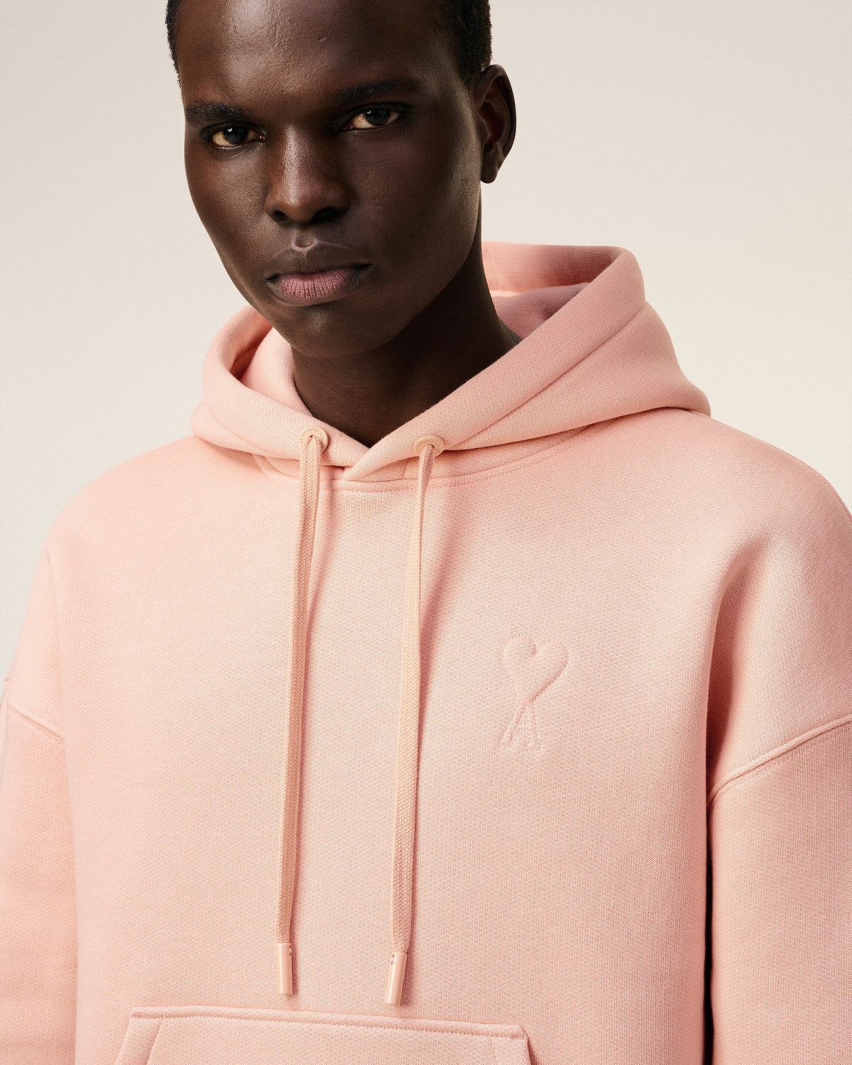 Hoodie Rose Ami De Coeur En Coton